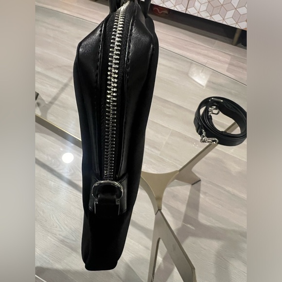 New Karl Lagerfeld Ikonik Laptop Case Briefcase Black - Picture 10 of 13